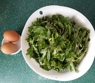 #春食野菜香# Fried Eggs with Wolfberry Head recipe