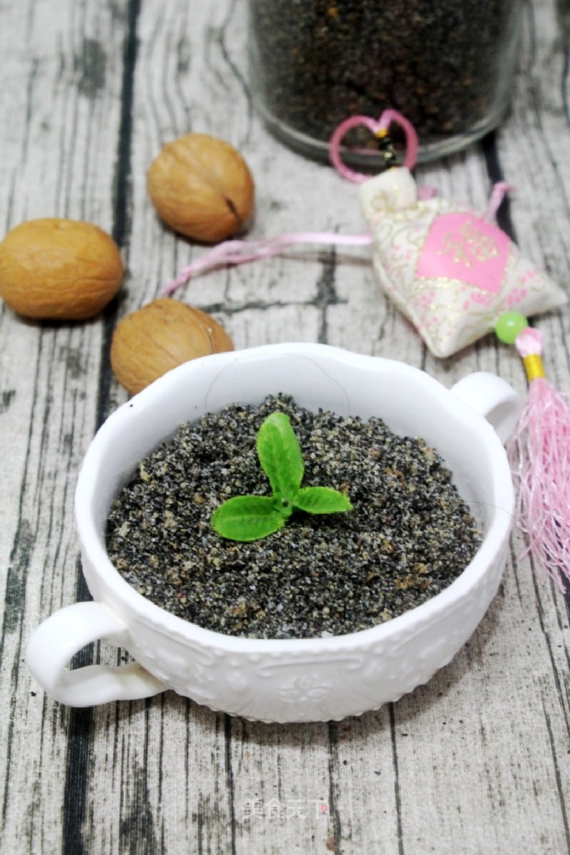 Black Sesame and Walnut Powder recipe