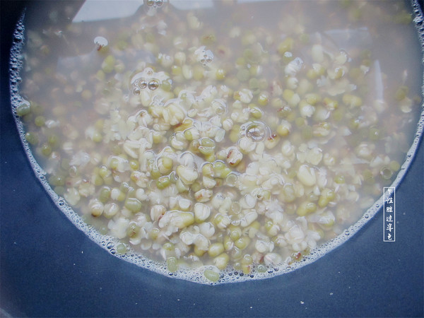 Lily Mung Bean Congee recipe