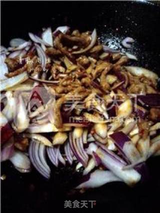 Stir-fried Pork with Green Peppers recipe