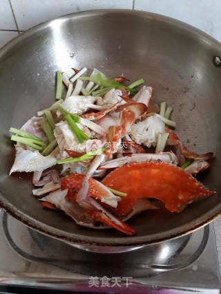 Scallion Ginger Crab recipe