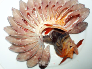 [put Your Steamed Service] "yellow Chopped Pepper Steamed Fish"---golden Spear's Wings recipe