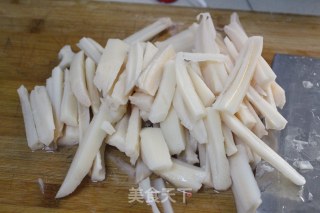 Stir-fried Lotus Root Strips recipe