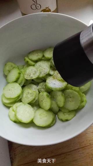 Cucumber Cheese Salad recipe