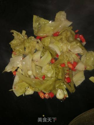 Pickled Cabbage Fish in Golden Soup recipe