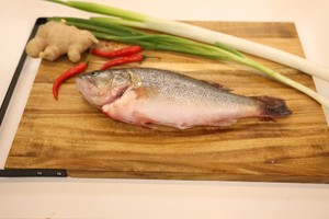 Simple Home Cooking of Steamed Sea Bass recipe