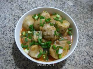 Stir-fried Taro with Beef Sauce recipe