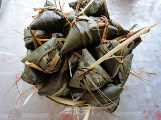 【dragon Boat Festival-zongzi】golden Dates and Bacon Zongzi recipe