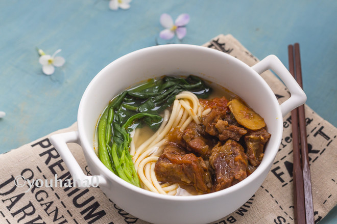 Tomato Beef Brisket Noodle recipe