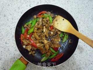 Stir-fried Pork with Tempeh and Pepper recipe