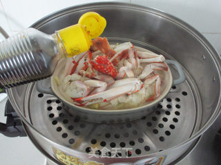 #trust之美#crab Steamed Egg recipe