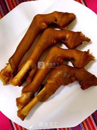 Braised Lamb's Feet-barbecued Semi-finished Products recipe