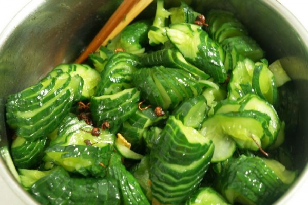 Five Flavor Cucumber recipe