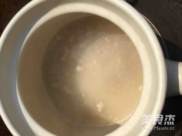 Yam Minced Pork Congee (baby Version) recipe