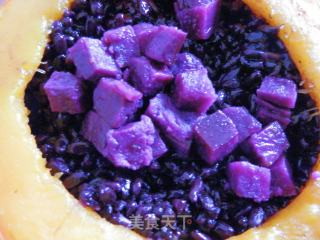 [kaifeng] Potato Fragrant Purple Rice Pumpkin Cup recipe