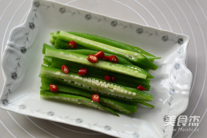 Boiled Okra recipe