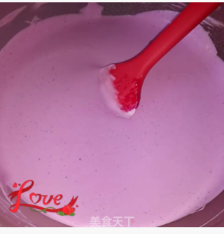 Red Dragon Fruit Yogurt Fondant Mousse recipe