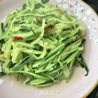 Vegetarian Fried Hanging Pumpkin Shreds recipe