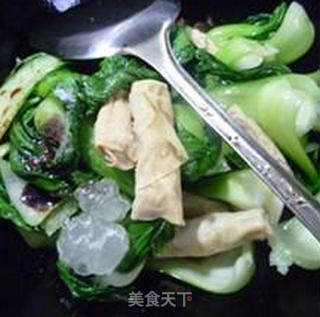 Thousand Sheets of Green Vegetables recipe