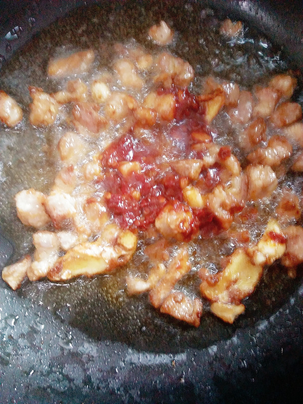 Lunch, Home-cooked Flavor, Diced Pork with Yam recipe