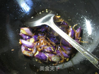 Fried Eggplant with Clove Fish recipe