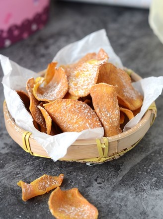 Fried Sweet Potato Chips recipe