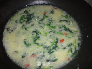 Wolfberry Spinach Porridge recipe