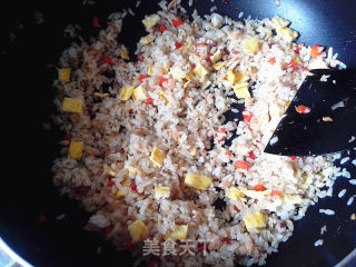 Flaming Mountain Fried Rice recipe