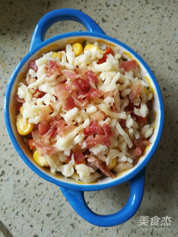 Baked Bacon and Brushed Mashed Potatoes recipe