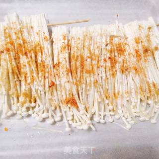 Cumin Enoki Mushroom recipe