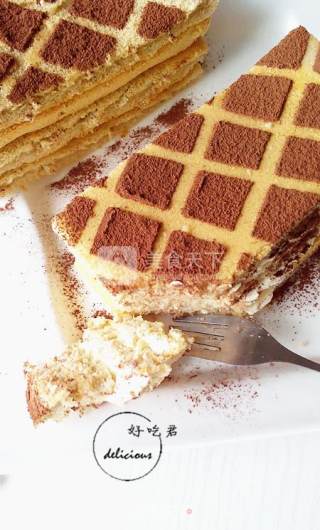 Coffee Lattice Cake recipe