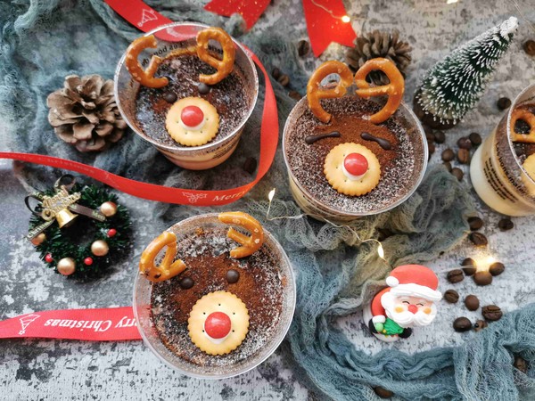 Christmas Reindeer Coffee Mousse recipe