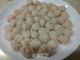 Shrimp Balls, Fungus and Vegetable Soup recipe
