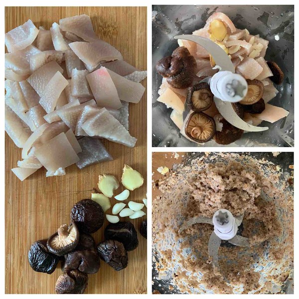 Mushroom Pork Skin Jelly recipe