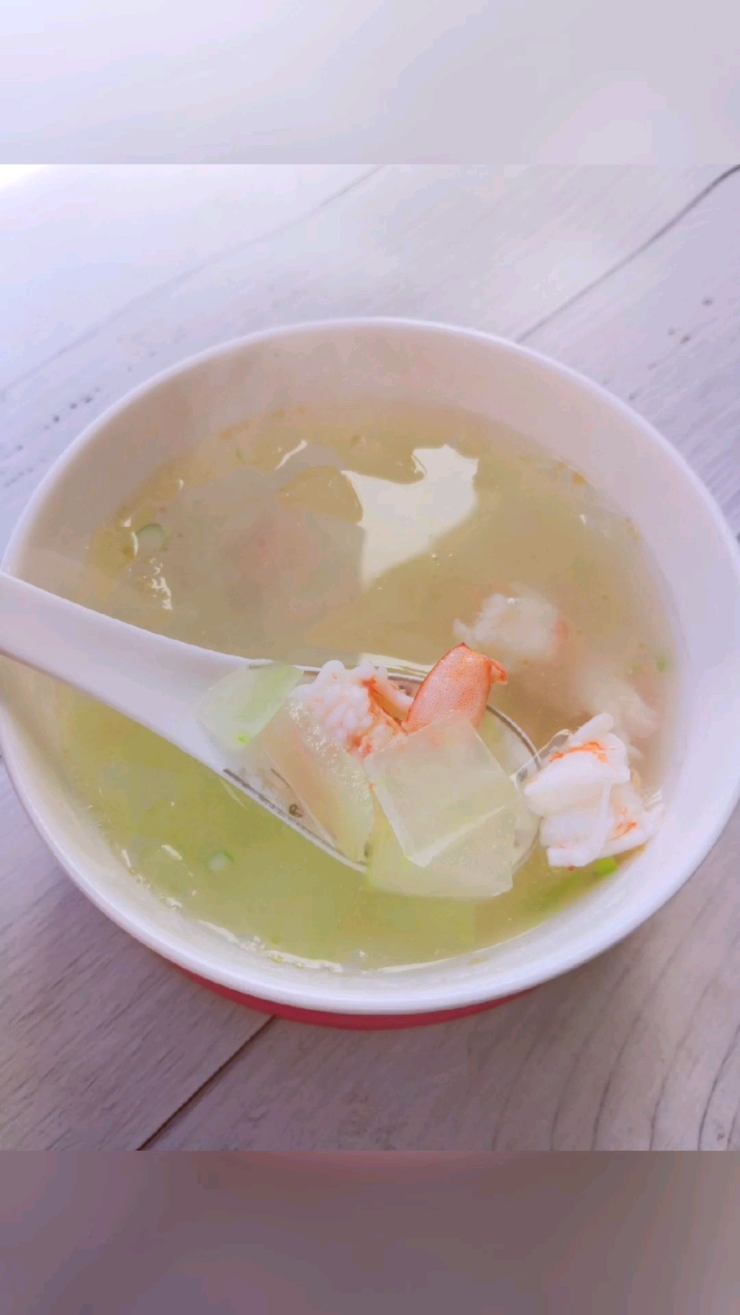 Winter Melon Shrimp Soup recipe