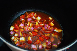 Tomato-flavored Braised Shredded Pork recipe