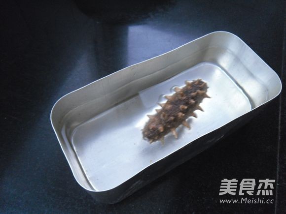 Sea Cucumber with Oyster Sauce recipe