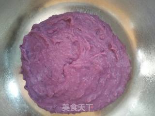 Purple Sweet Potato Mantou recipe