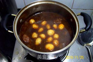 [jinniu Tiege]-"beef Roasted Shrimp and Braised Bird Eggs" recipe