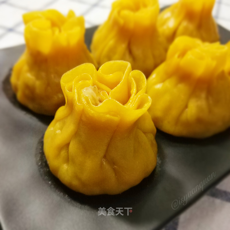 #the 4th Baking Contest and is Love to Eat Festival#pumpkin Golden Shaomai recipe