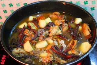 Chicken Stewed with Mushrooms recipe