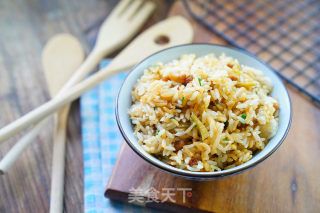 Cowpea Minced Meat Braised Rice recipe