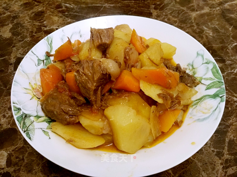 #trust之美#sirloin Stewed Potatoes recipe