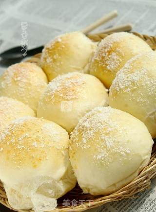 #aca烤明星大赛# Coconut Breakfast Buns recipe