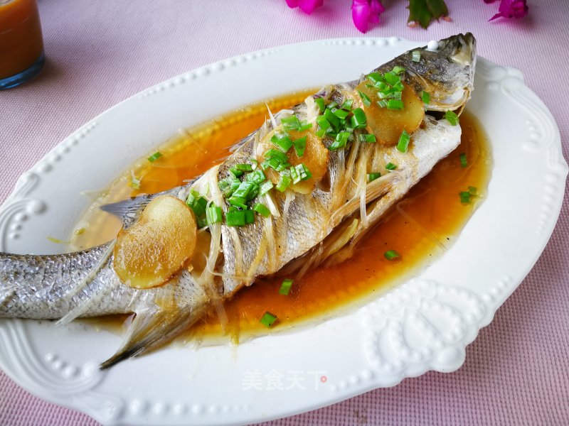 #trust之美# Steamed Sea Bass recipe