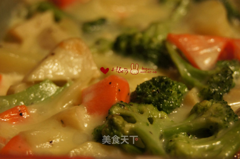 [fun, Eat and Drink] When Cheese Meets Vegetables...---cheese Baked Vegetables recipe