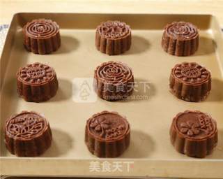 Chocolate Cheese Mooncakes recipe