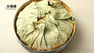 Lotus Leaf Glutinous Pork Ribs丨large Mouth Conch recipe