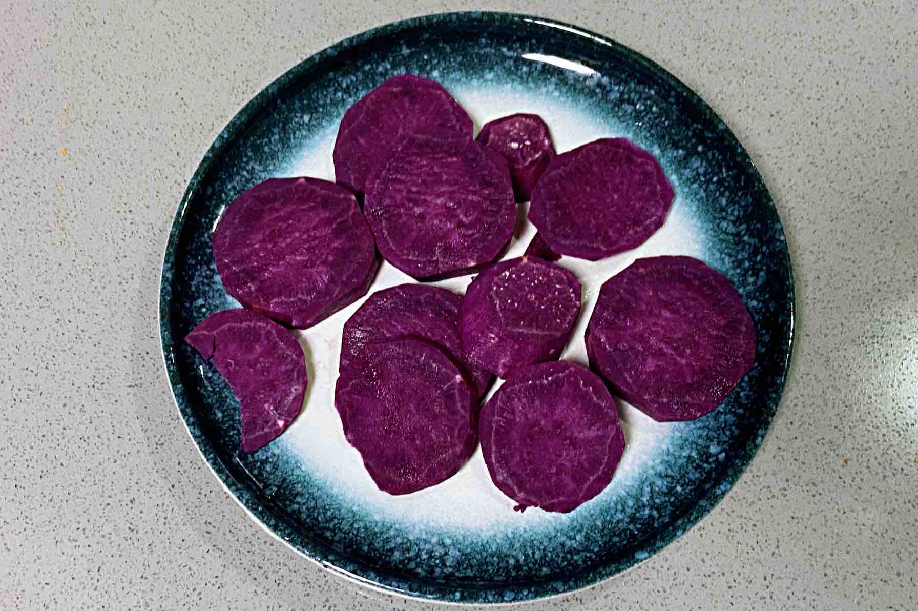 [recipe for Pregnant Women] Homemade Purple Potato Pie, Crispy on The Outside and Tender on The Inside, Fragrant and Waxy recipe