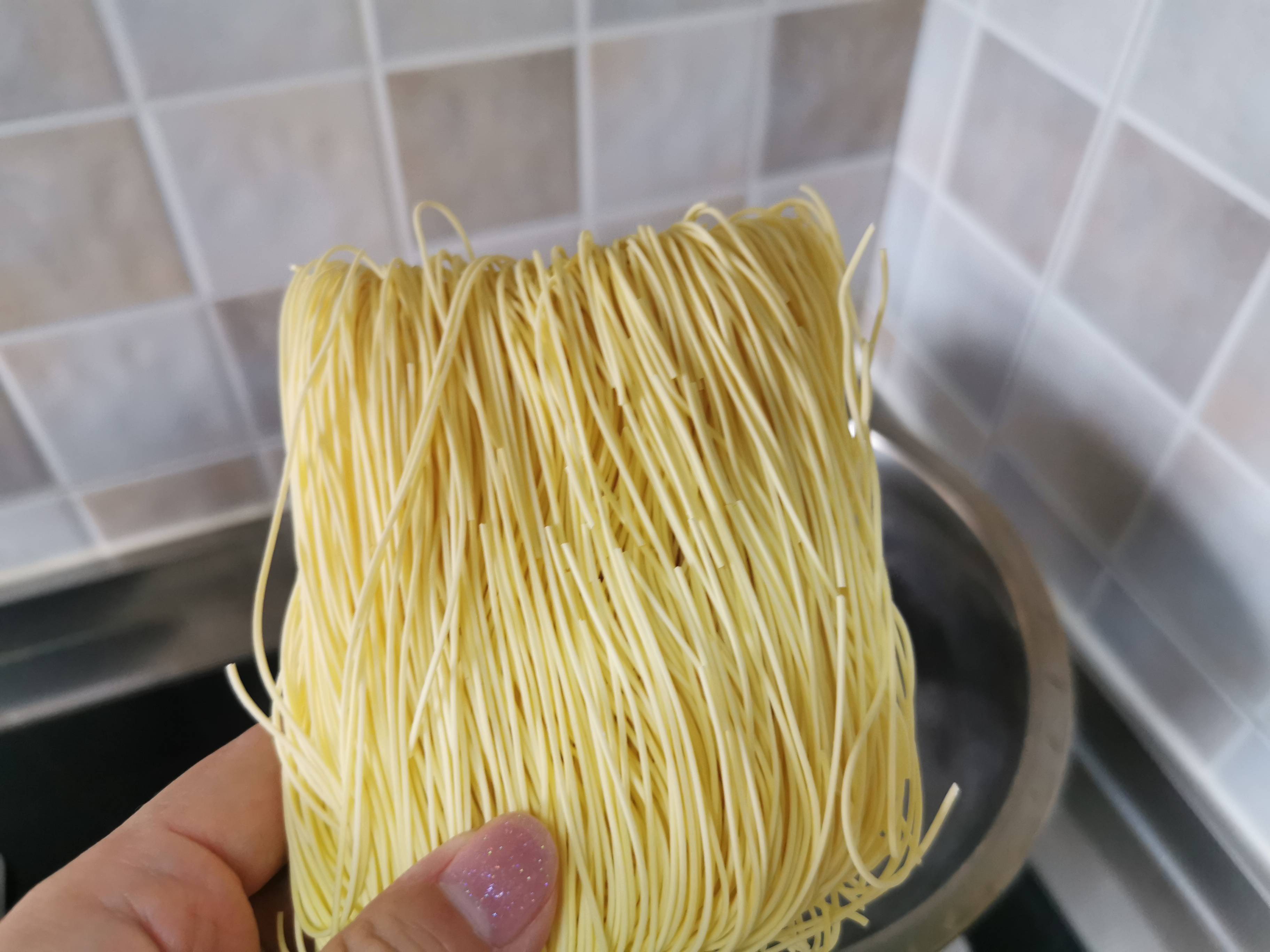 Delicious Breakfast ~ Wonton Noodles recipe